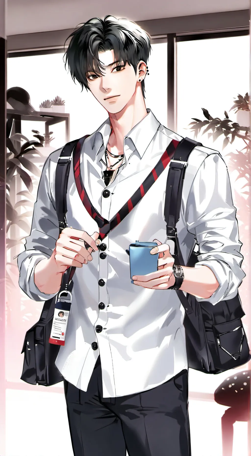 ai character: Min-Jun Park background