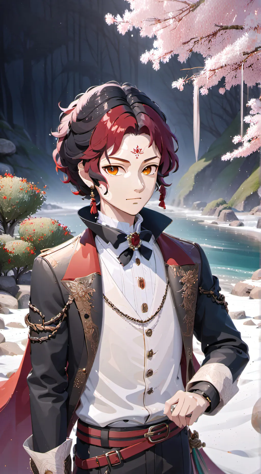 ai character: Yoriichi Tsugikuni background