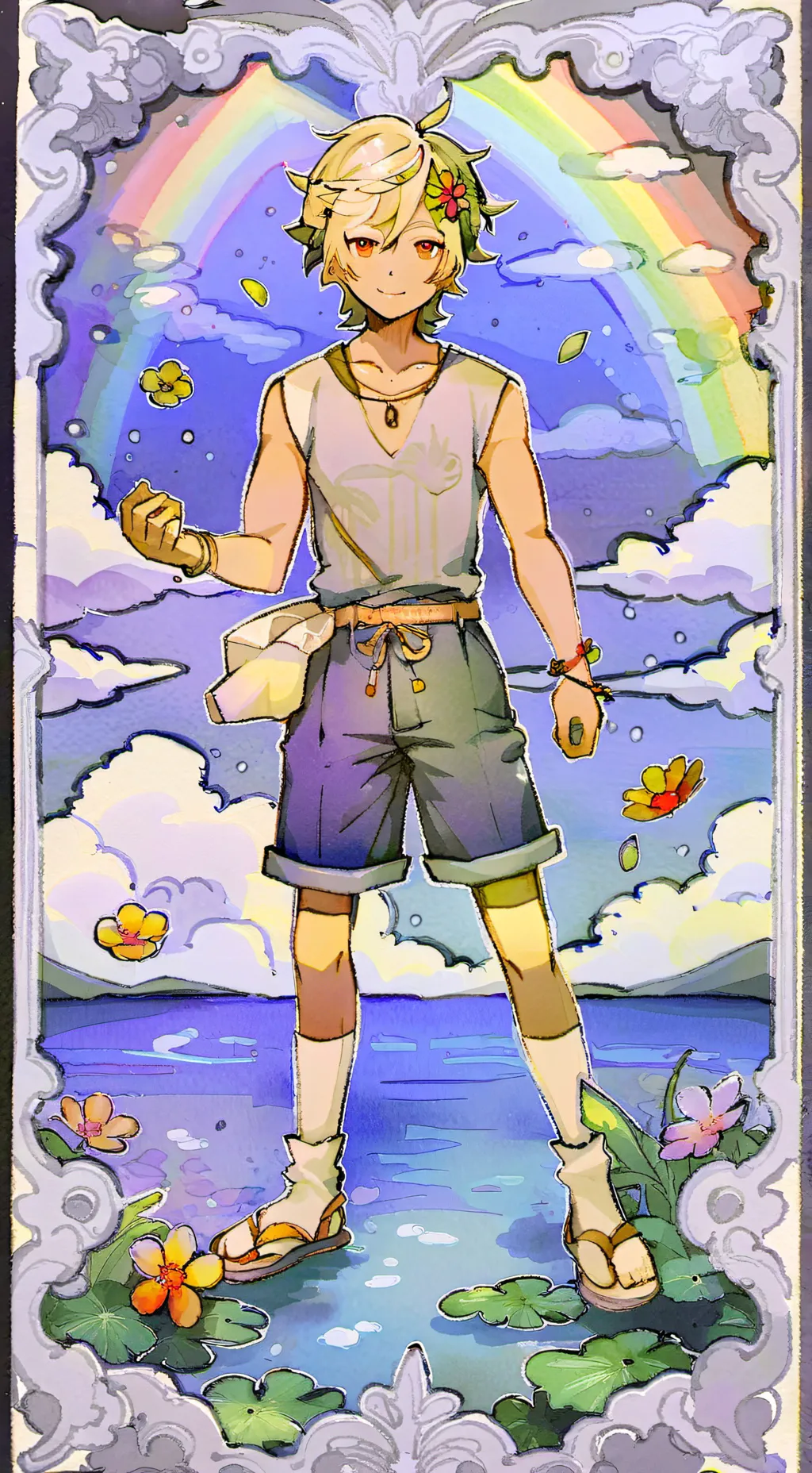 ai character: Luminara background