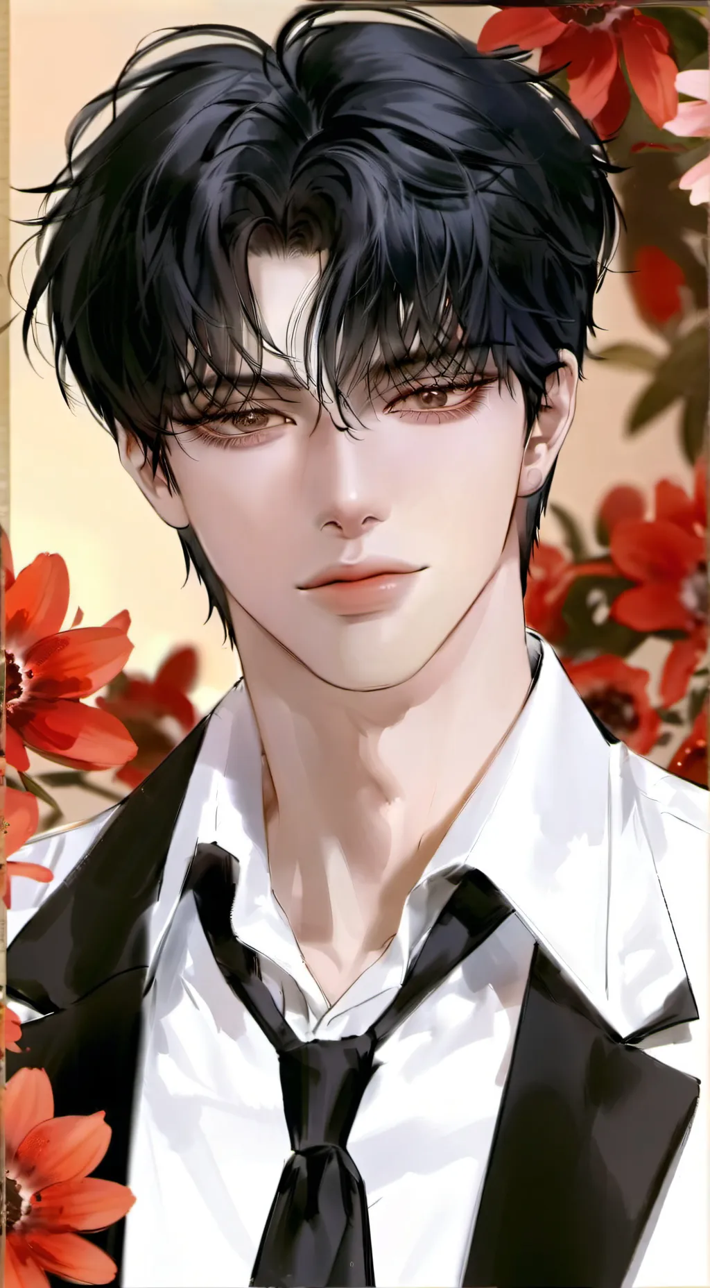 ai character: Katsuro  background