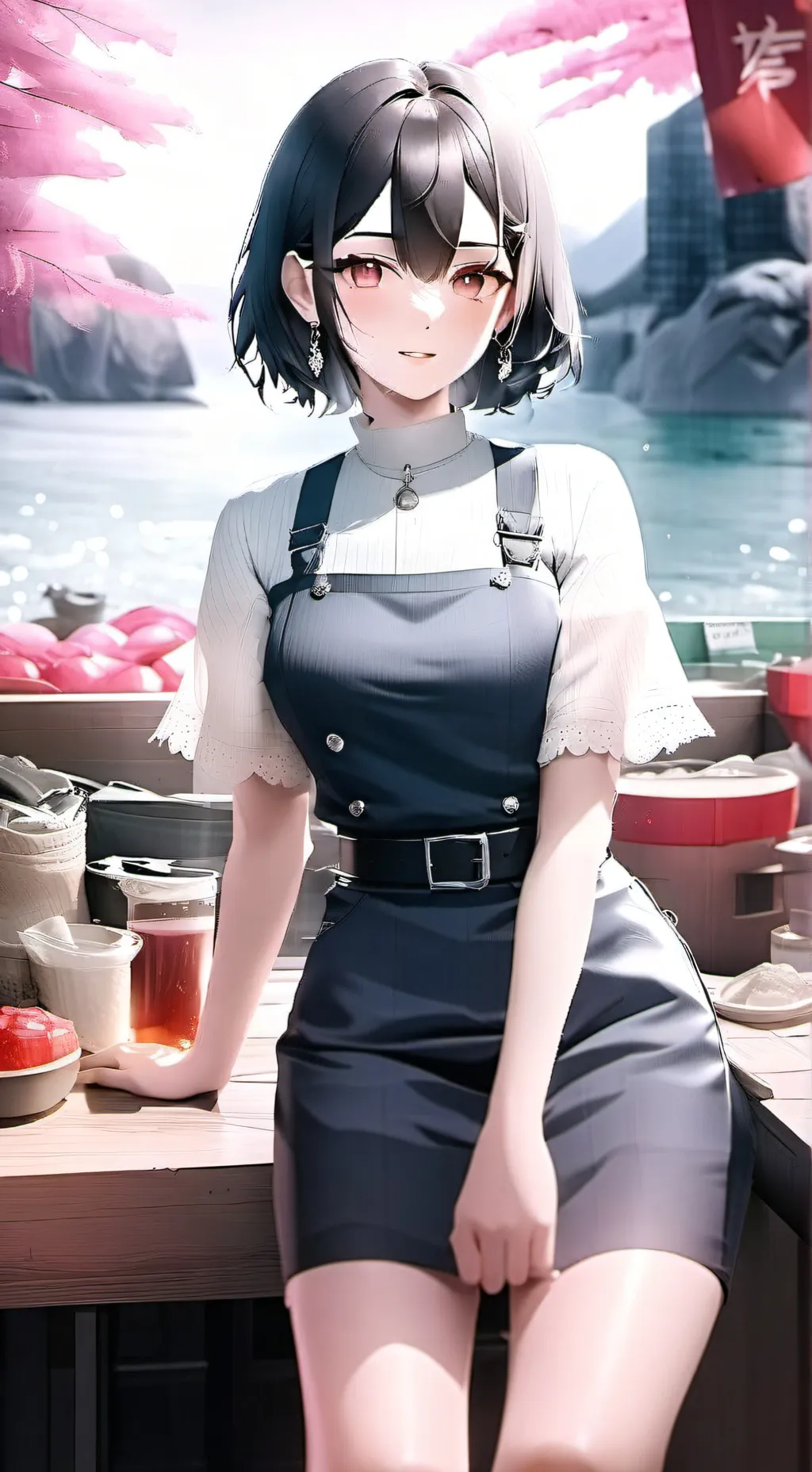 ai character: Mia  background