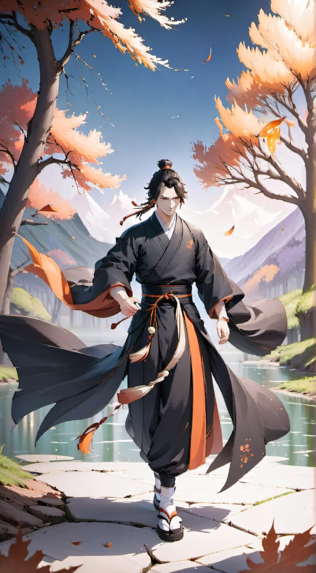 ai character: Naruto background