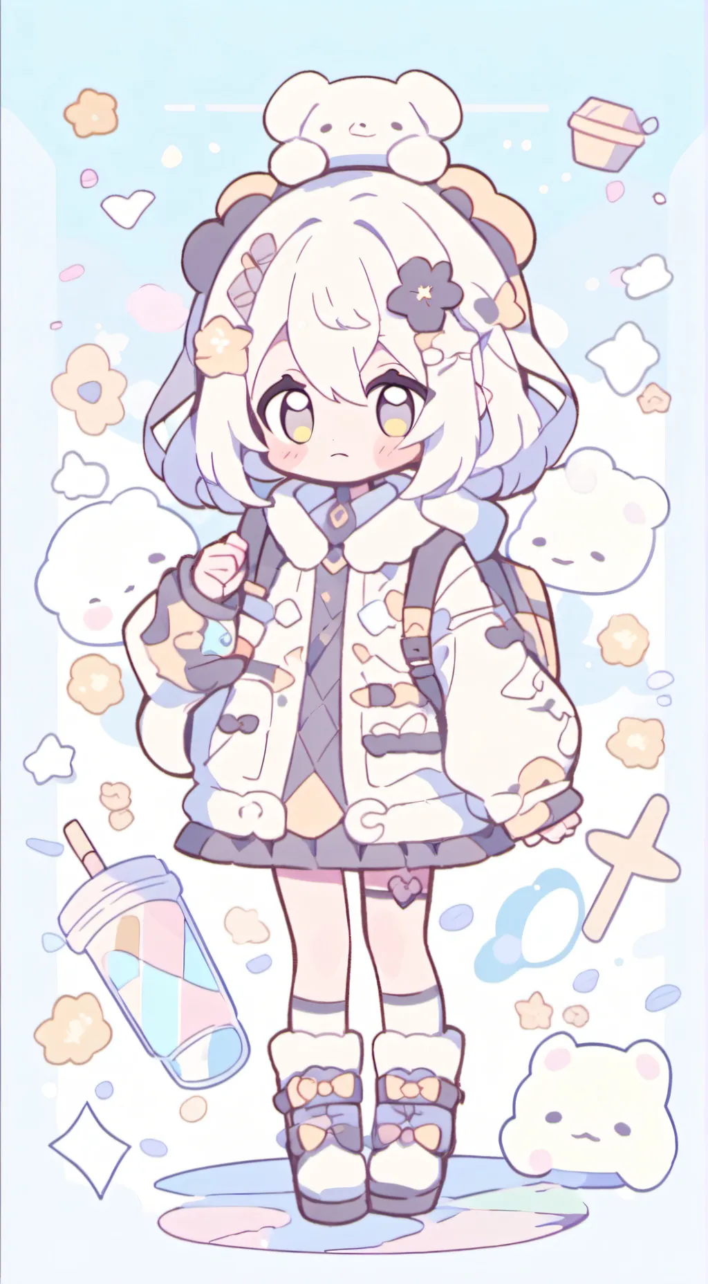 ai character: kny plus paradis 👌 background