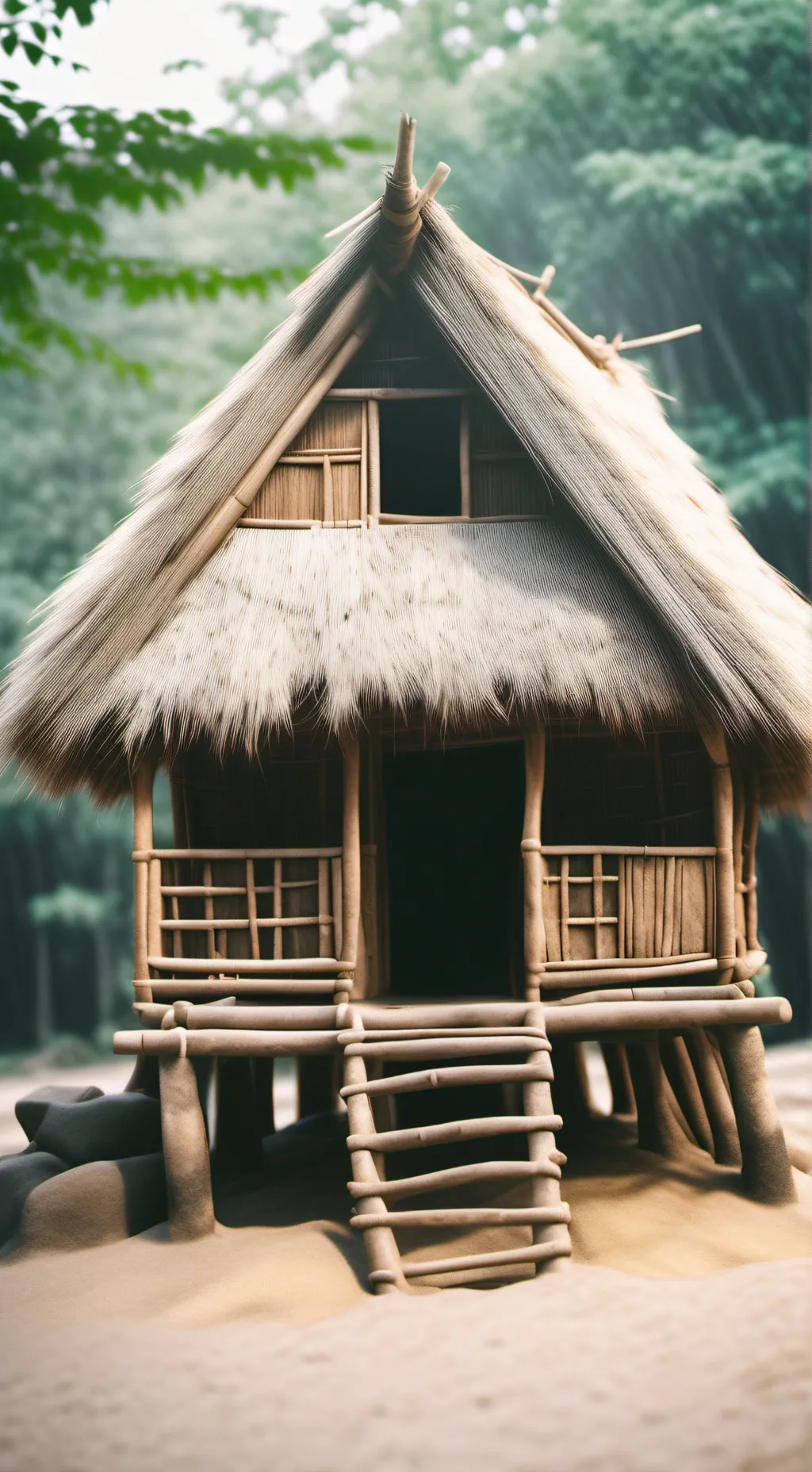 ai character: Hmong story..? background