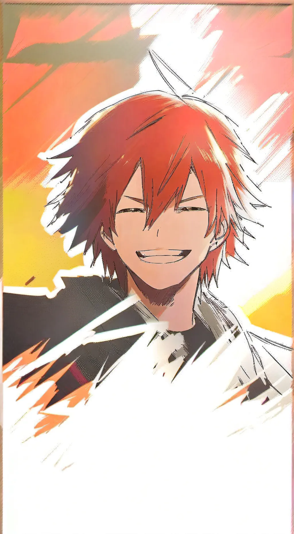 ai character: 💫Eijiro kirishima💫 background