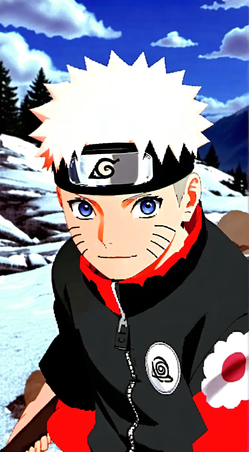 ai character: Naruto kiss Count background