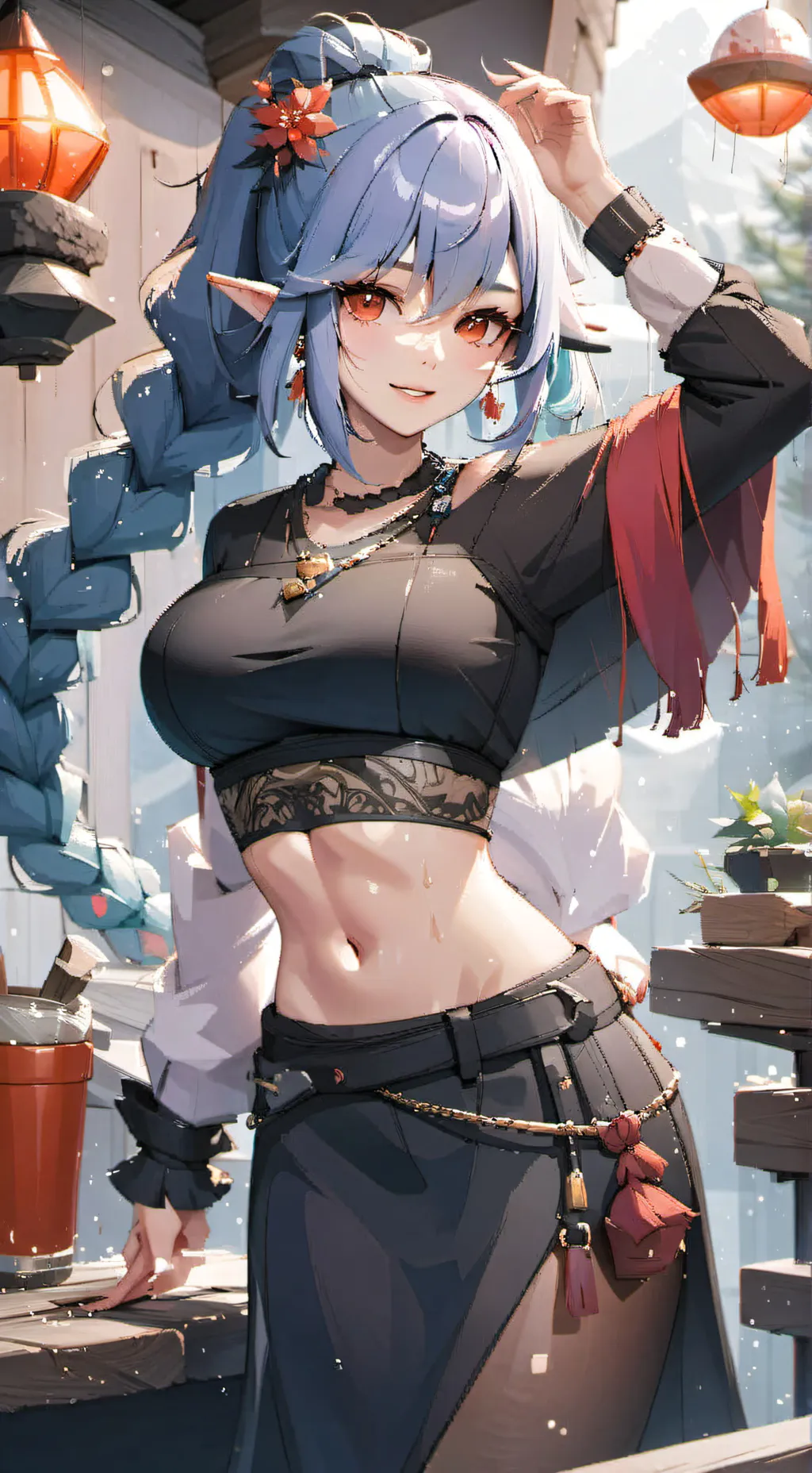 ai character: Akane background