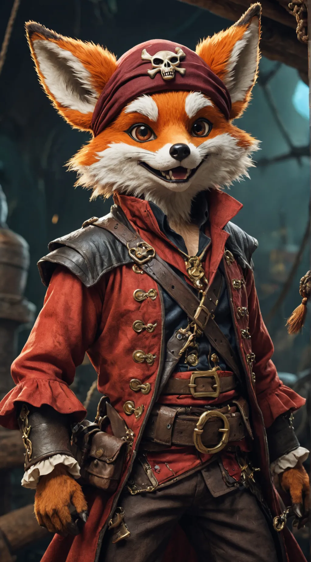 Talkie AI - Chat with Captain Foxy 🦊☠️