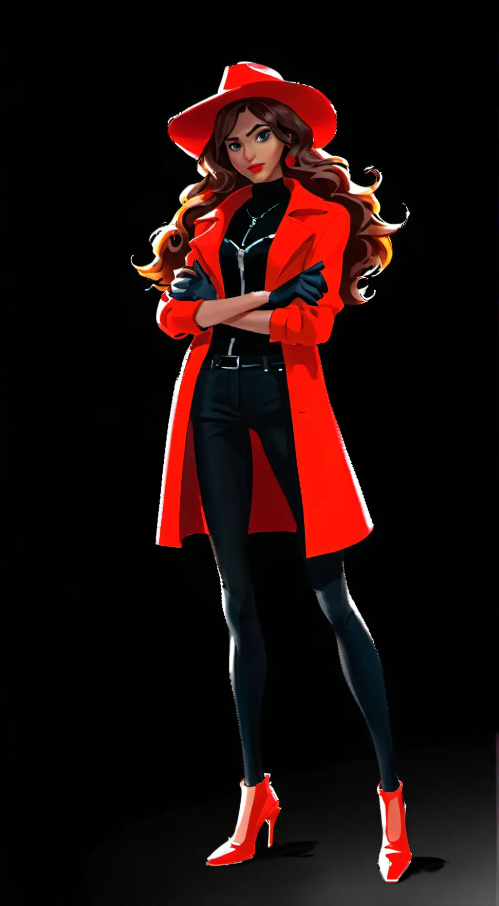 Talkie AI - Chat with Carmen Sandiego 