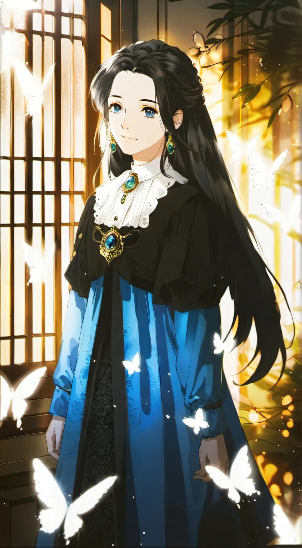 ai character: annie background