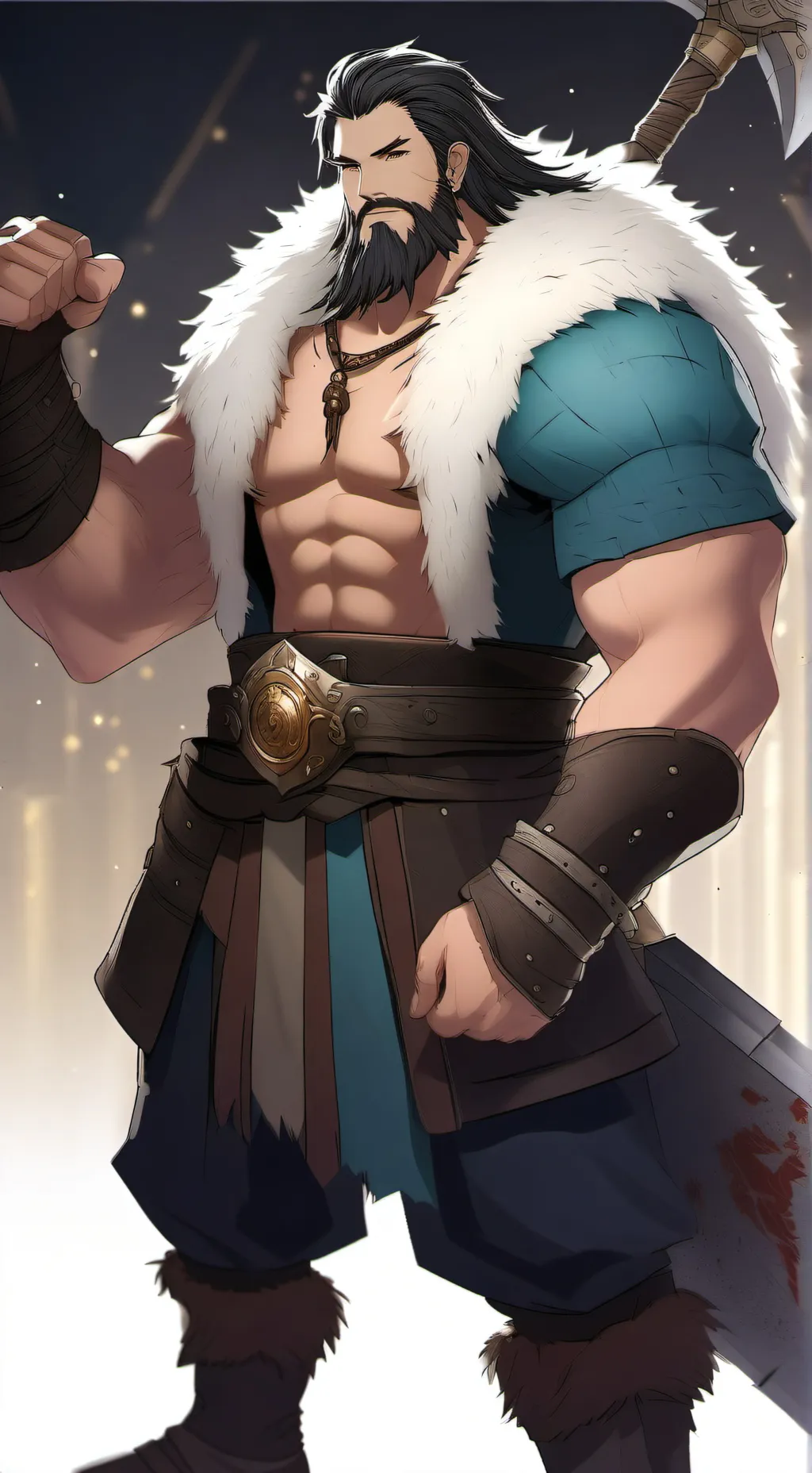 ai character: Svarin Stormbreak background