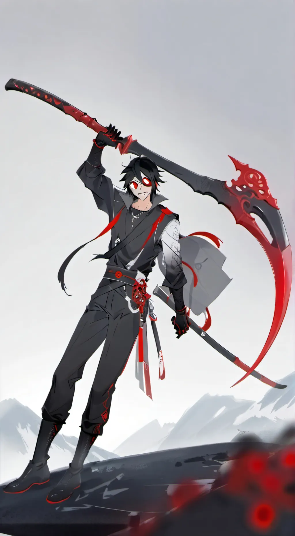 ai character: scythe background