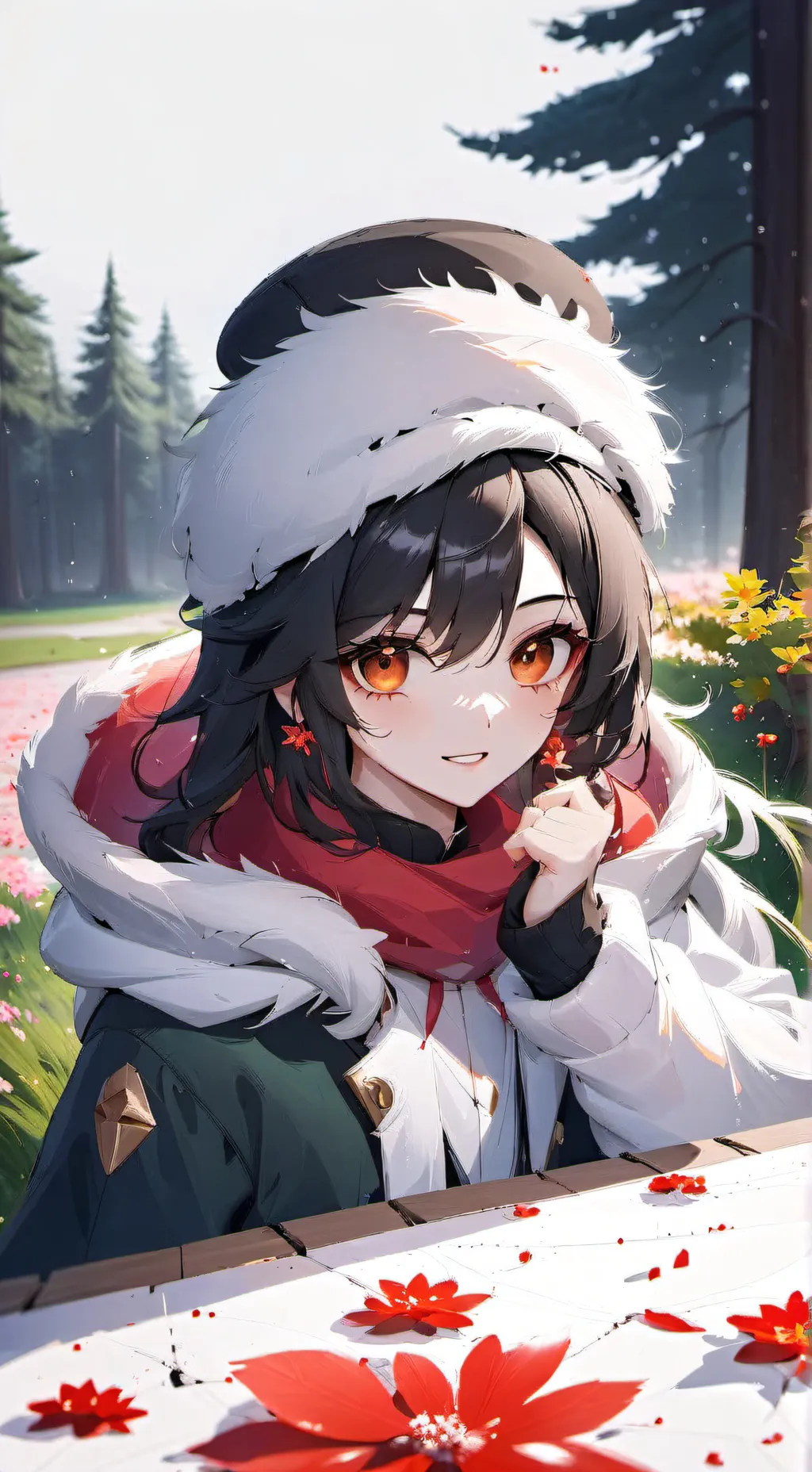 ai character: Smoke x Omenaso  background
