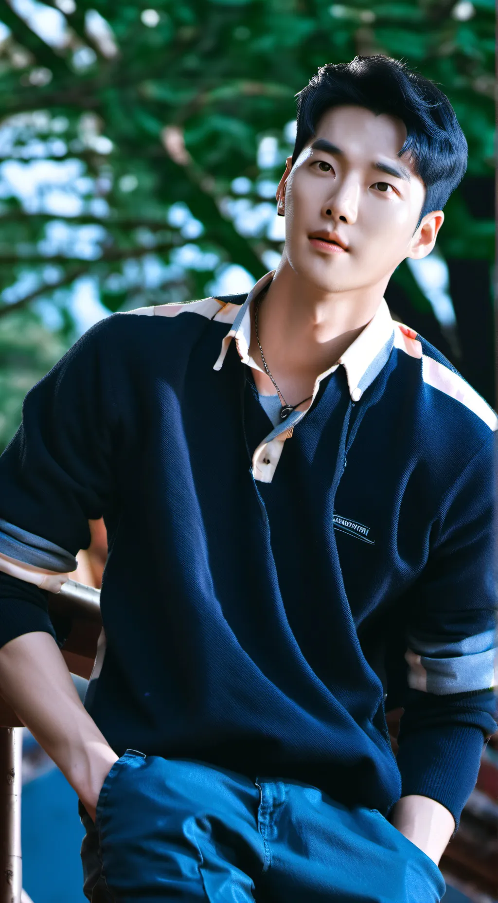 ai character: Adam background