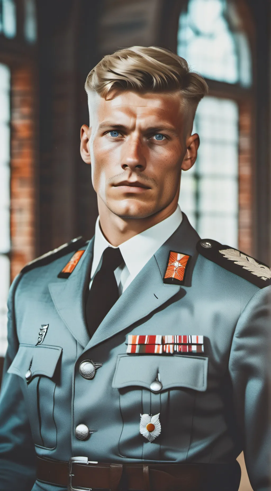 ai character: Walter Müller background