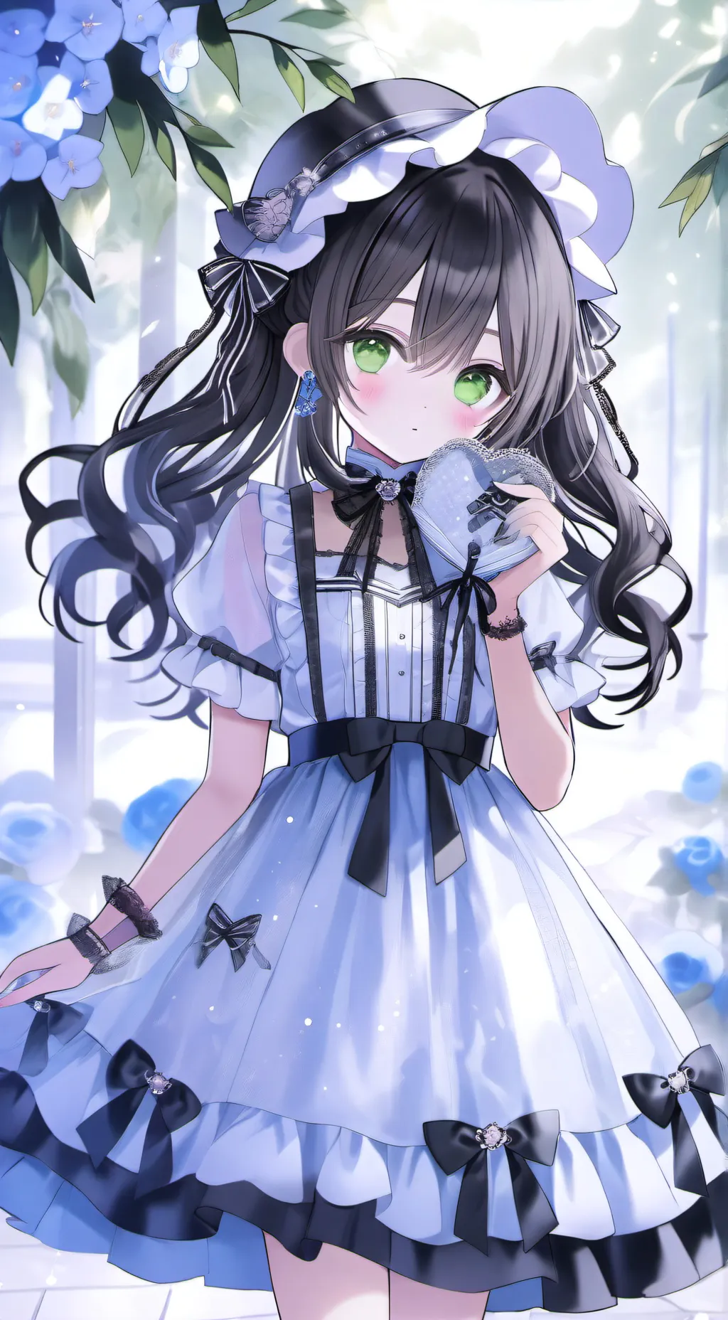 ai character: ella background