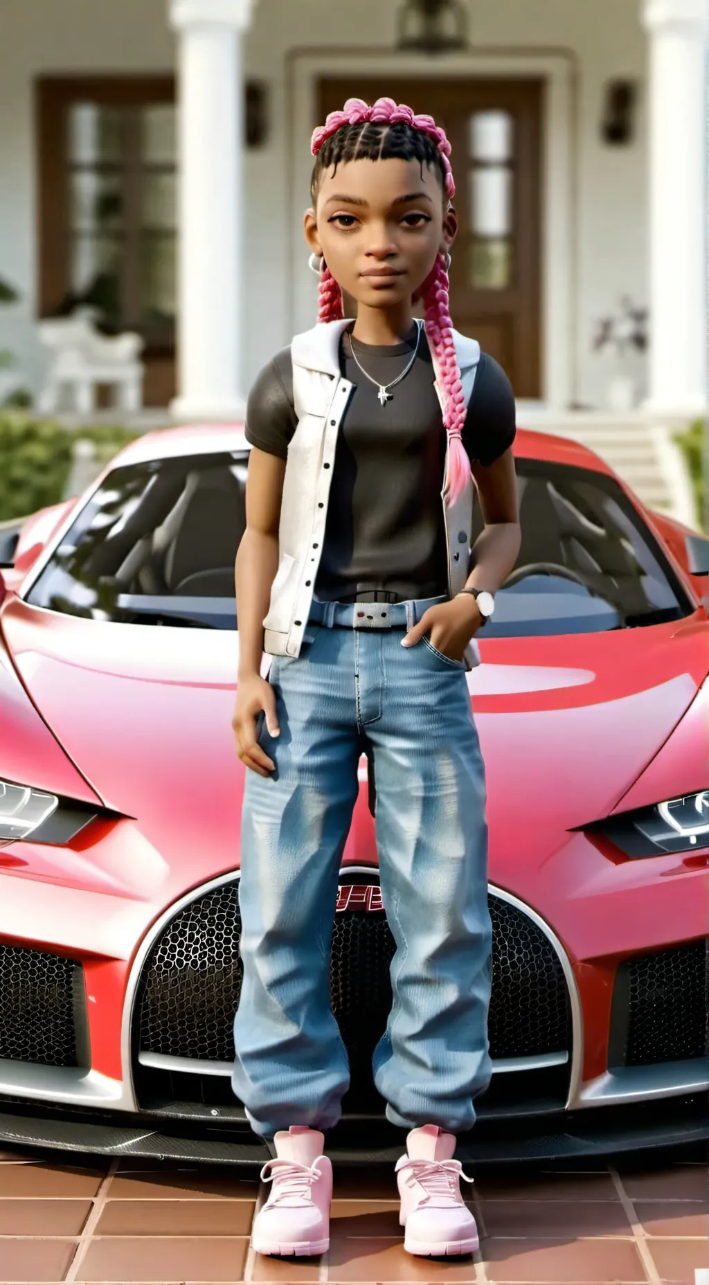 ai character: Raya background