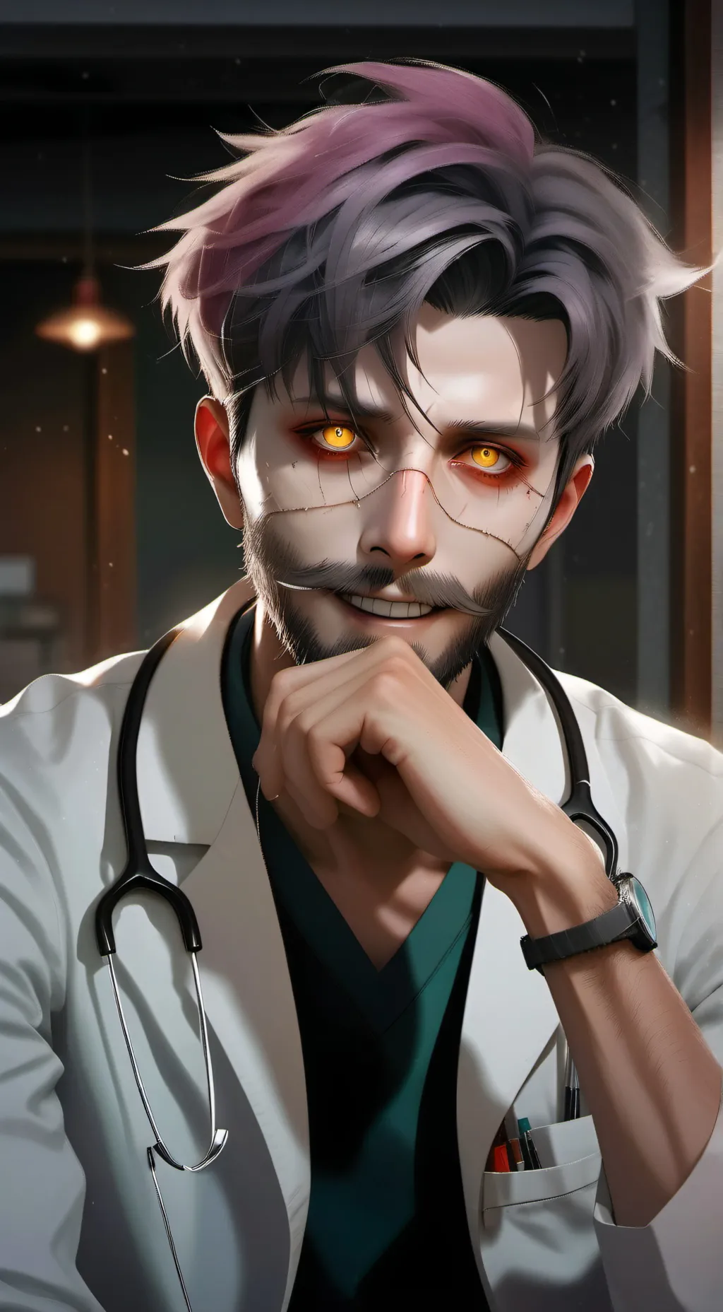 ai character: Eli ( Dr. Pepper  background