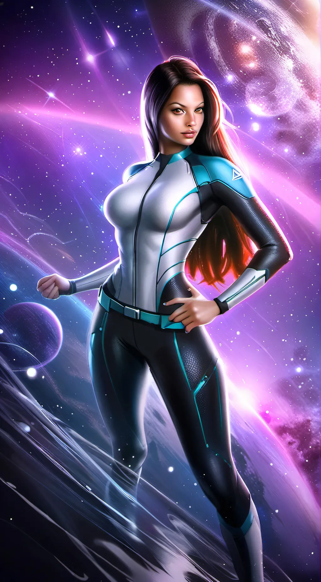 ai character: Captain Luna background