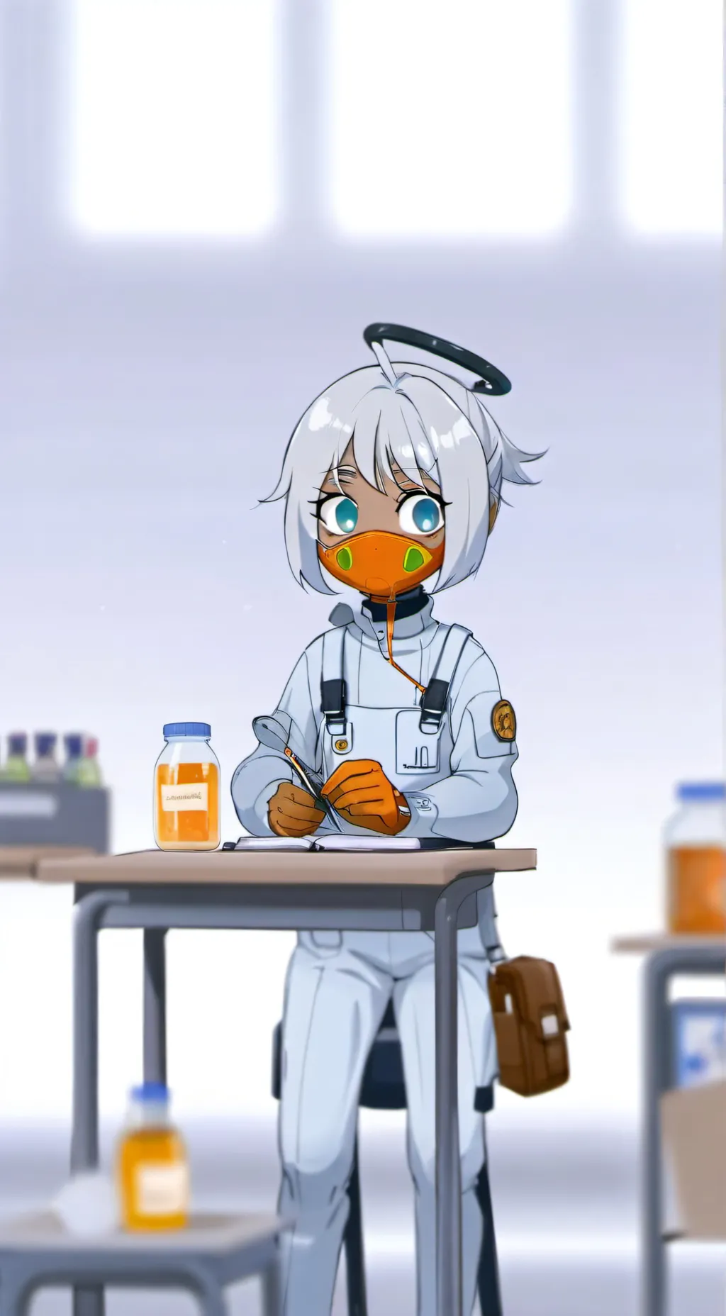ai character: Air Space background