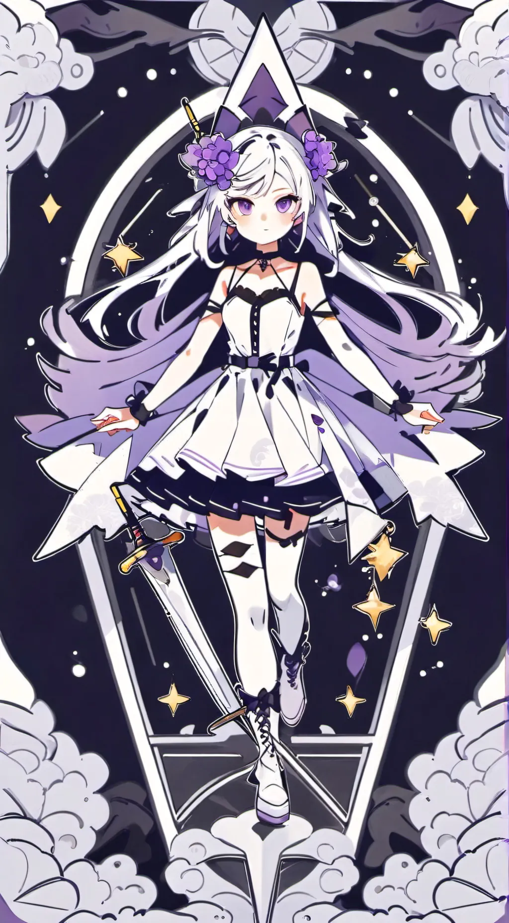 ai character: Solar from tsams background