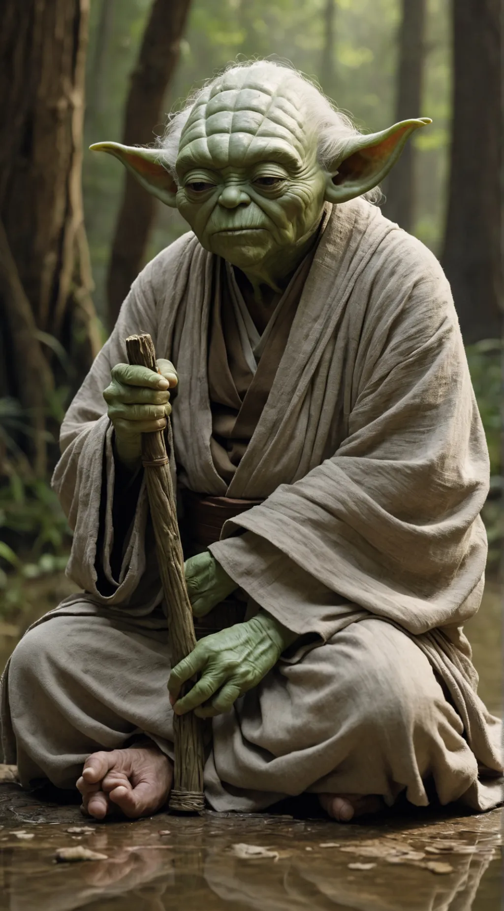 ai character: Yoda background