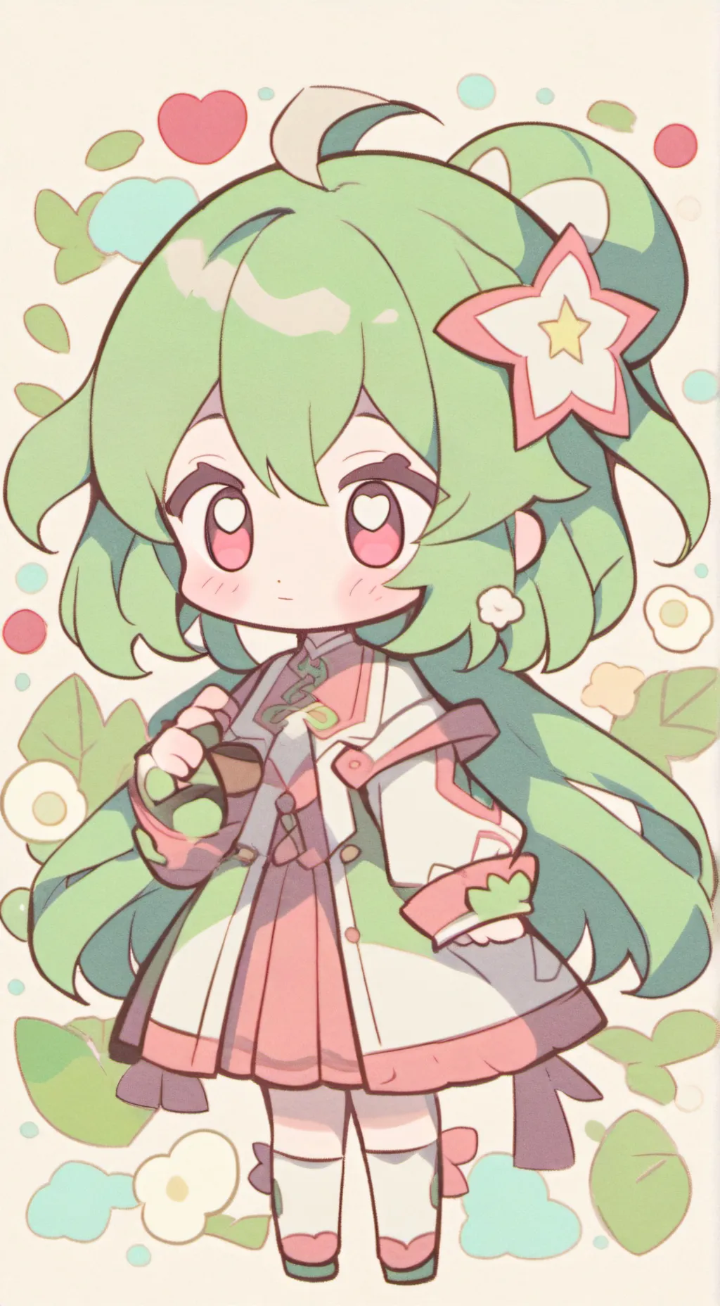 ai character: Lily background