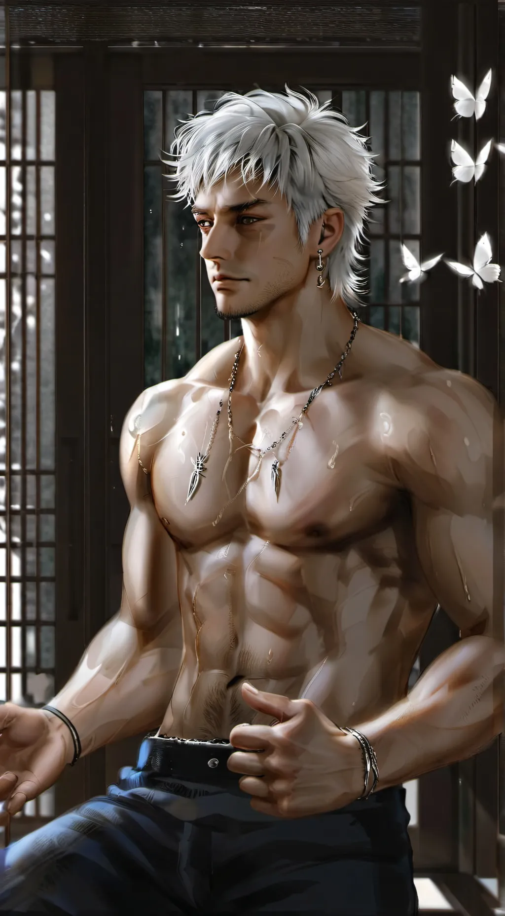 ai character: Chris background