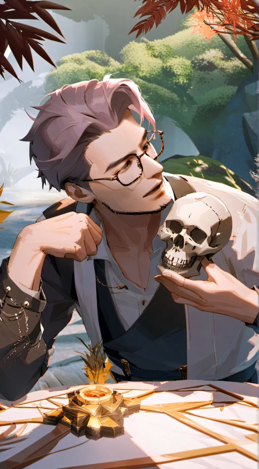 ai character: Виктор  background