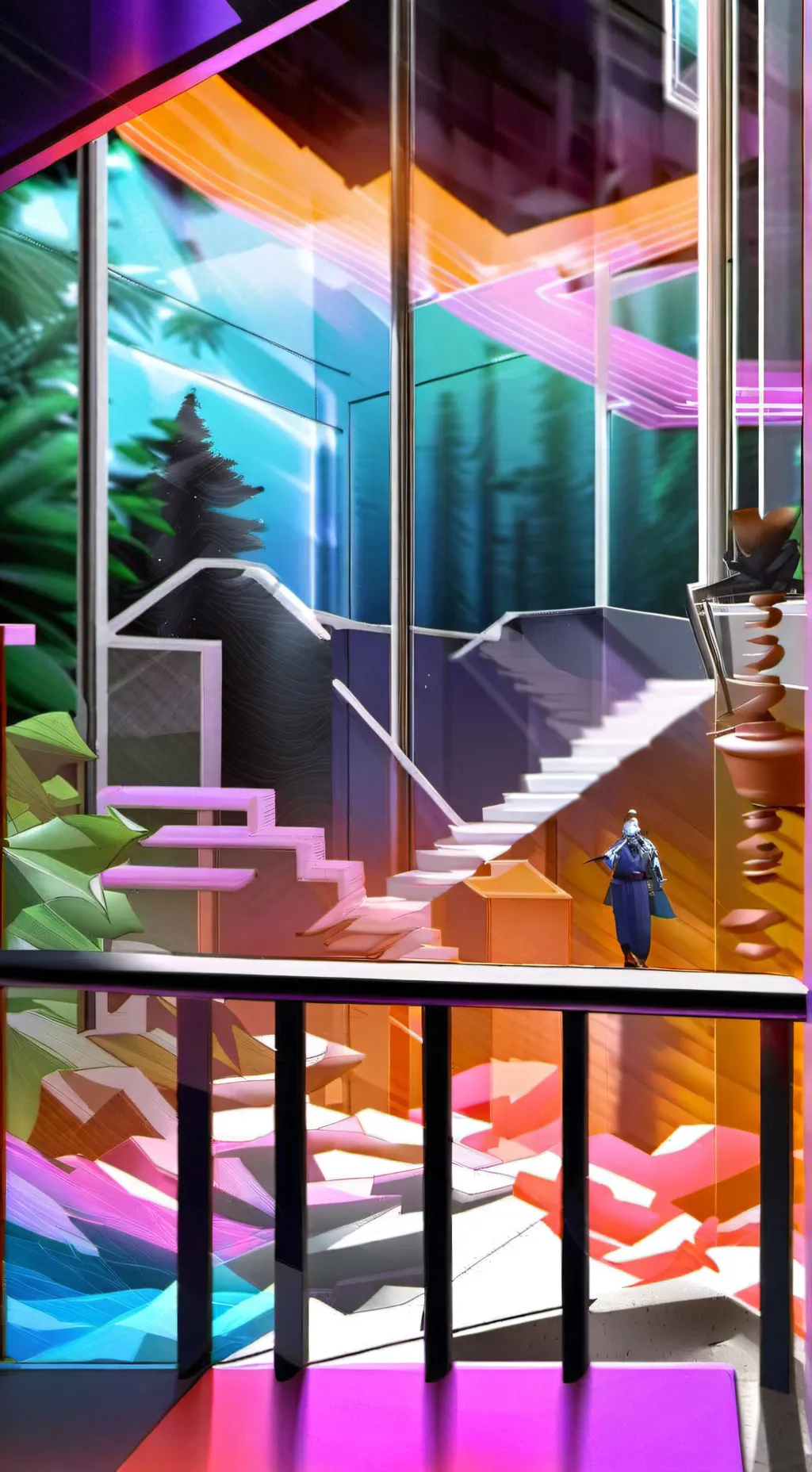 ai character: Miraculous  background