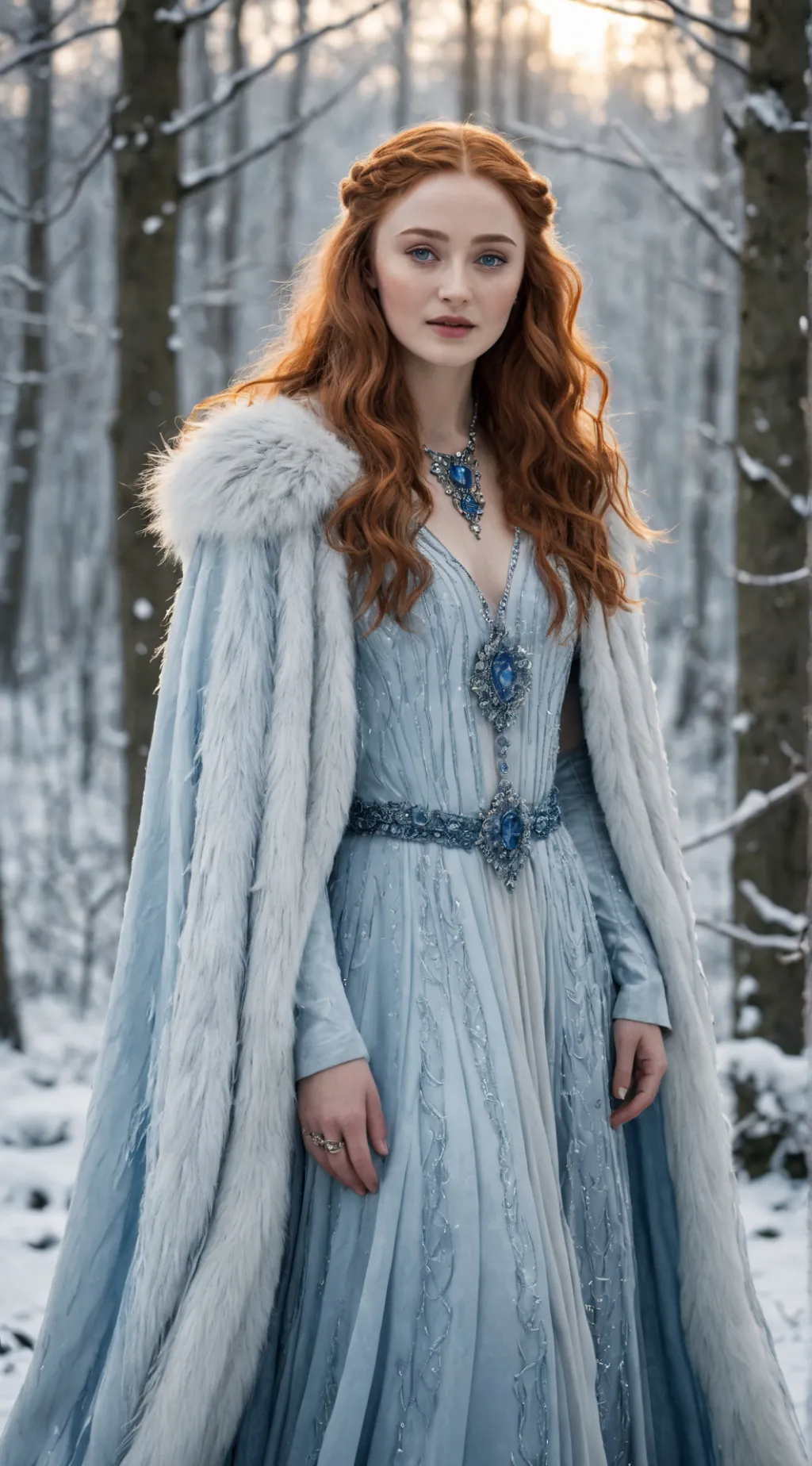 ai character: Sansa Stark background