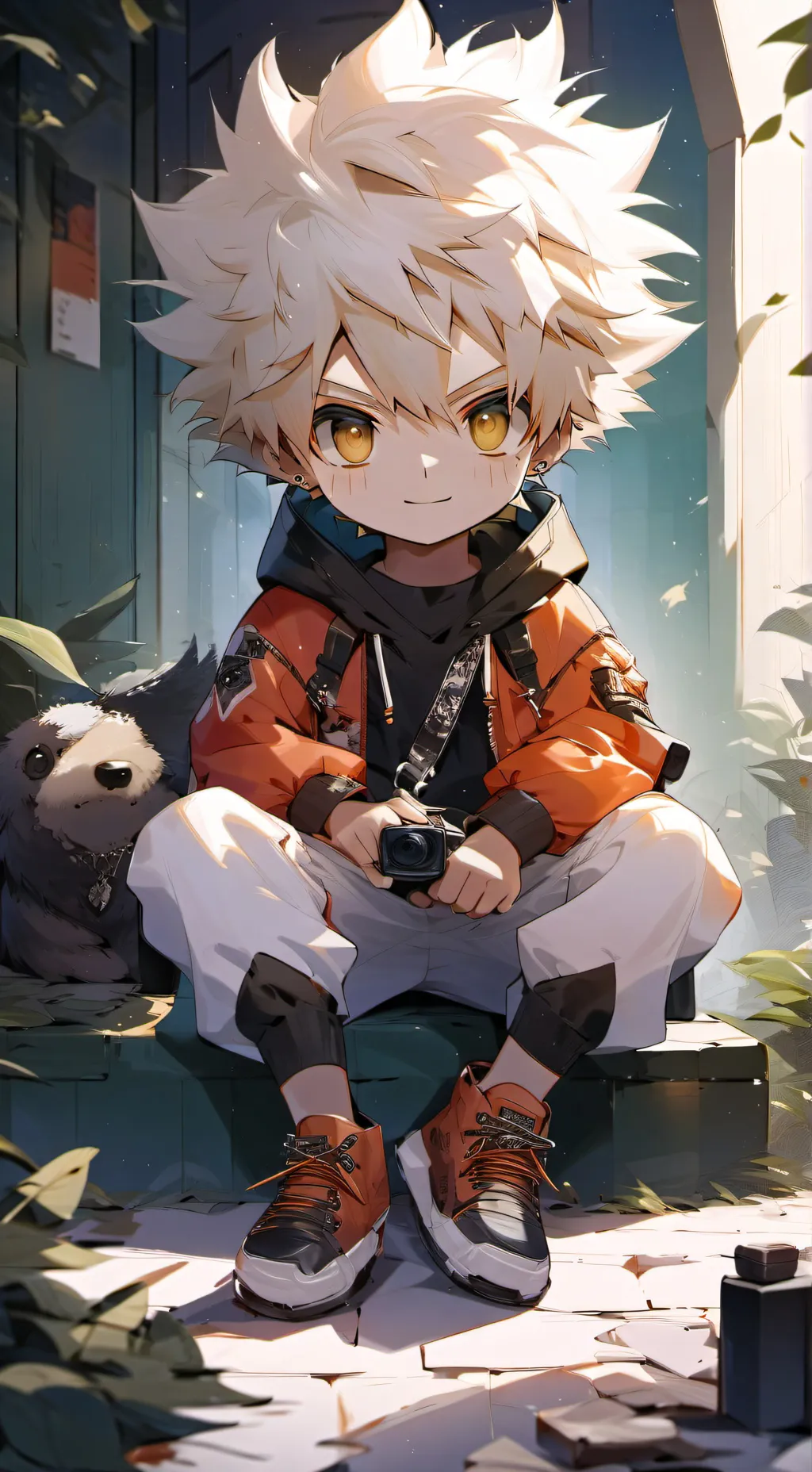 ai character: mha bebes  background