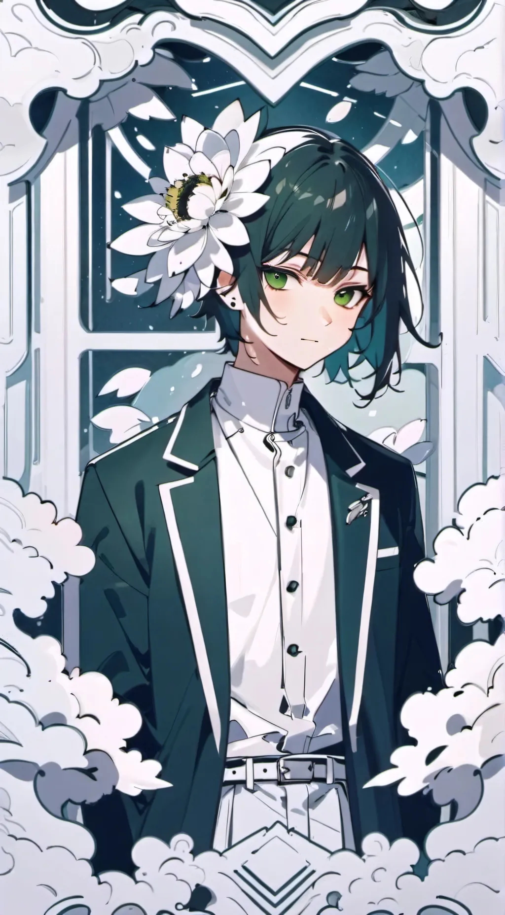 ai character: lea background