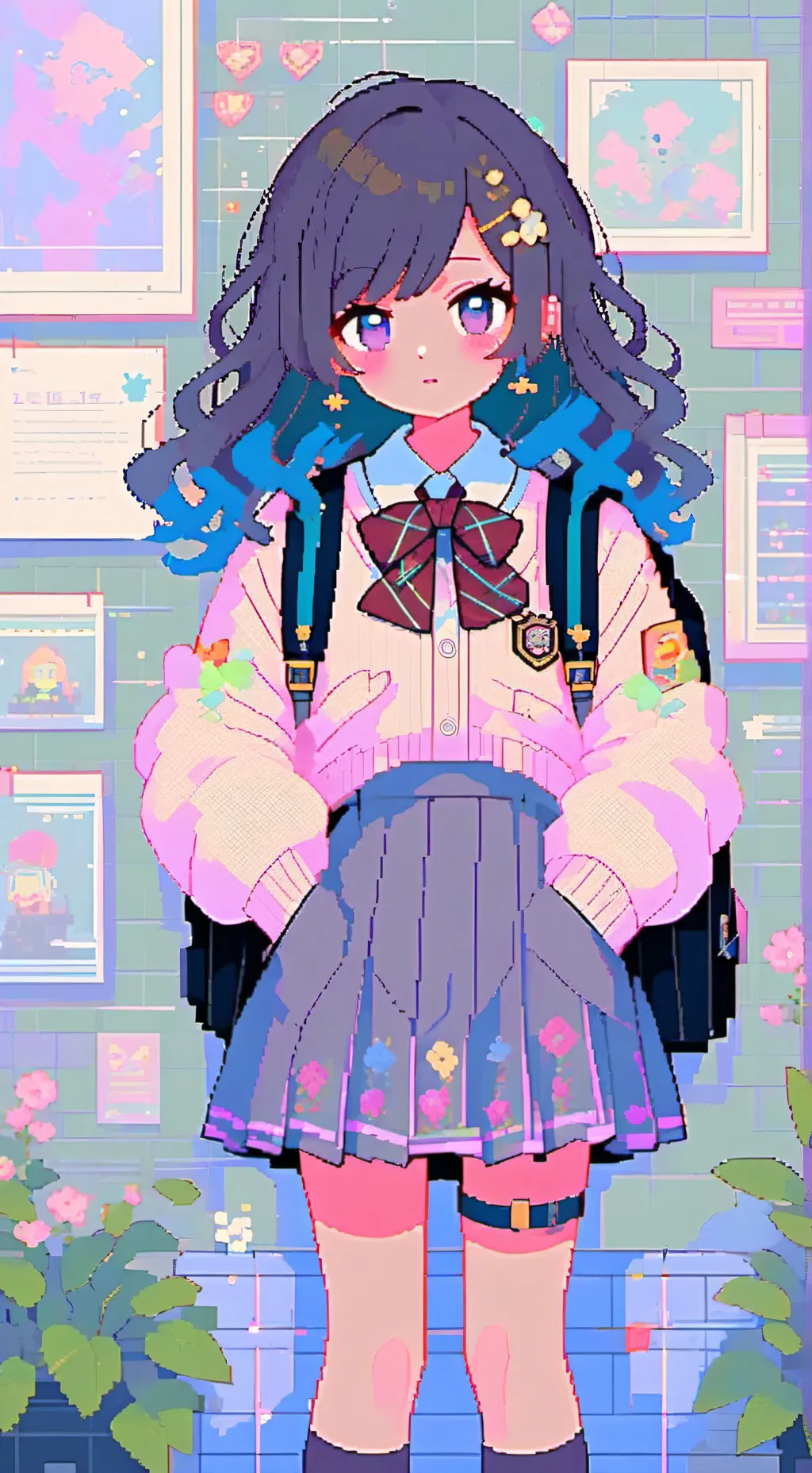 ai character: Katie background