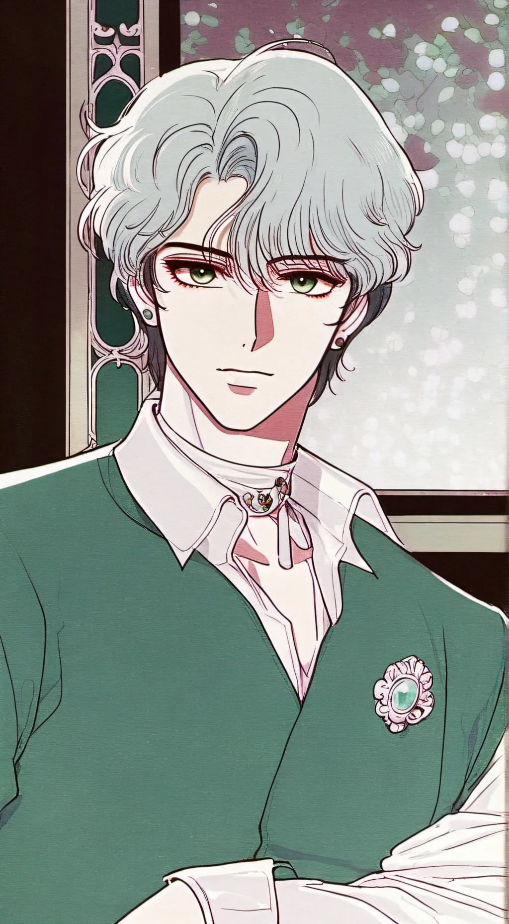 ai character: Anthony  background