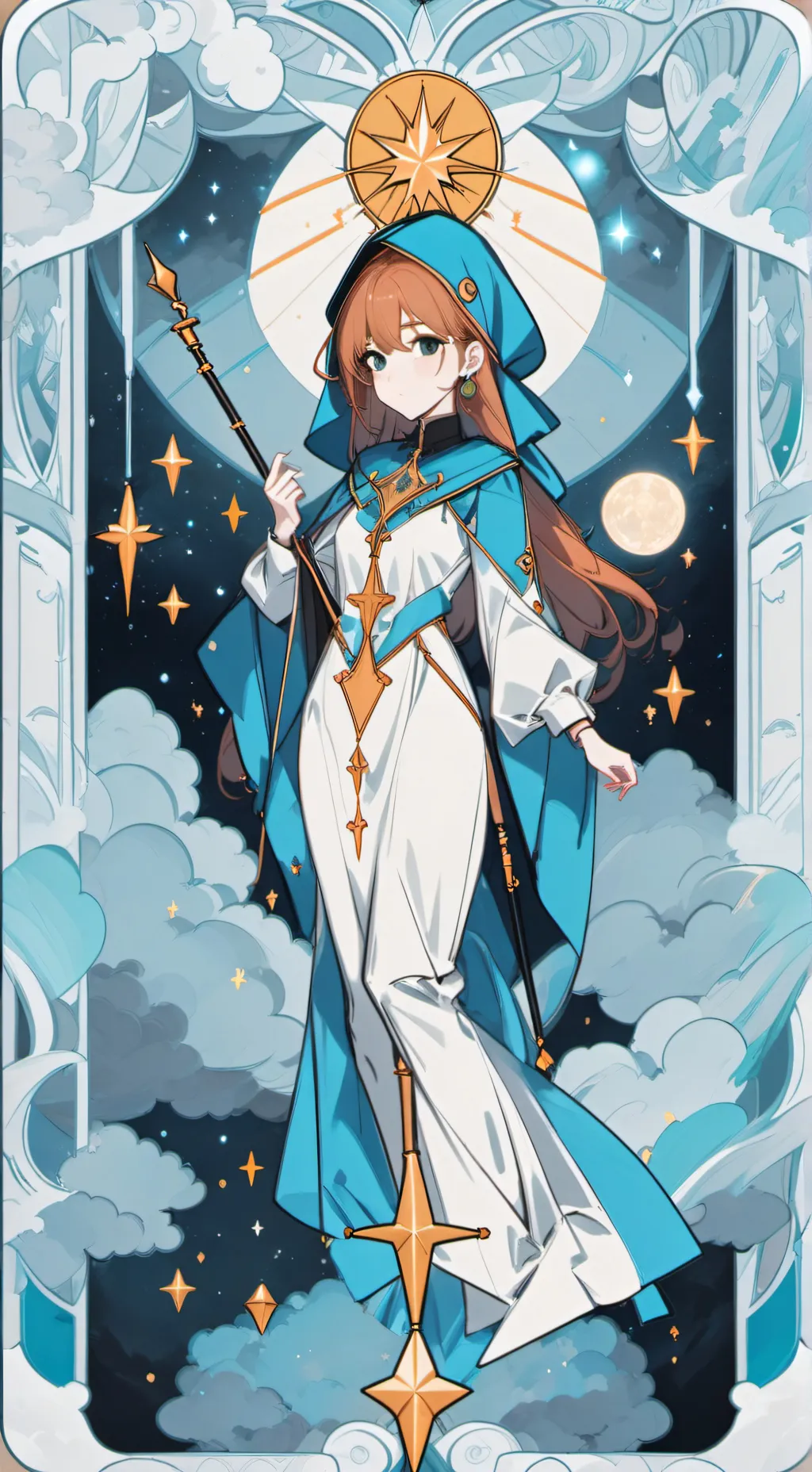 ai character: Элла background