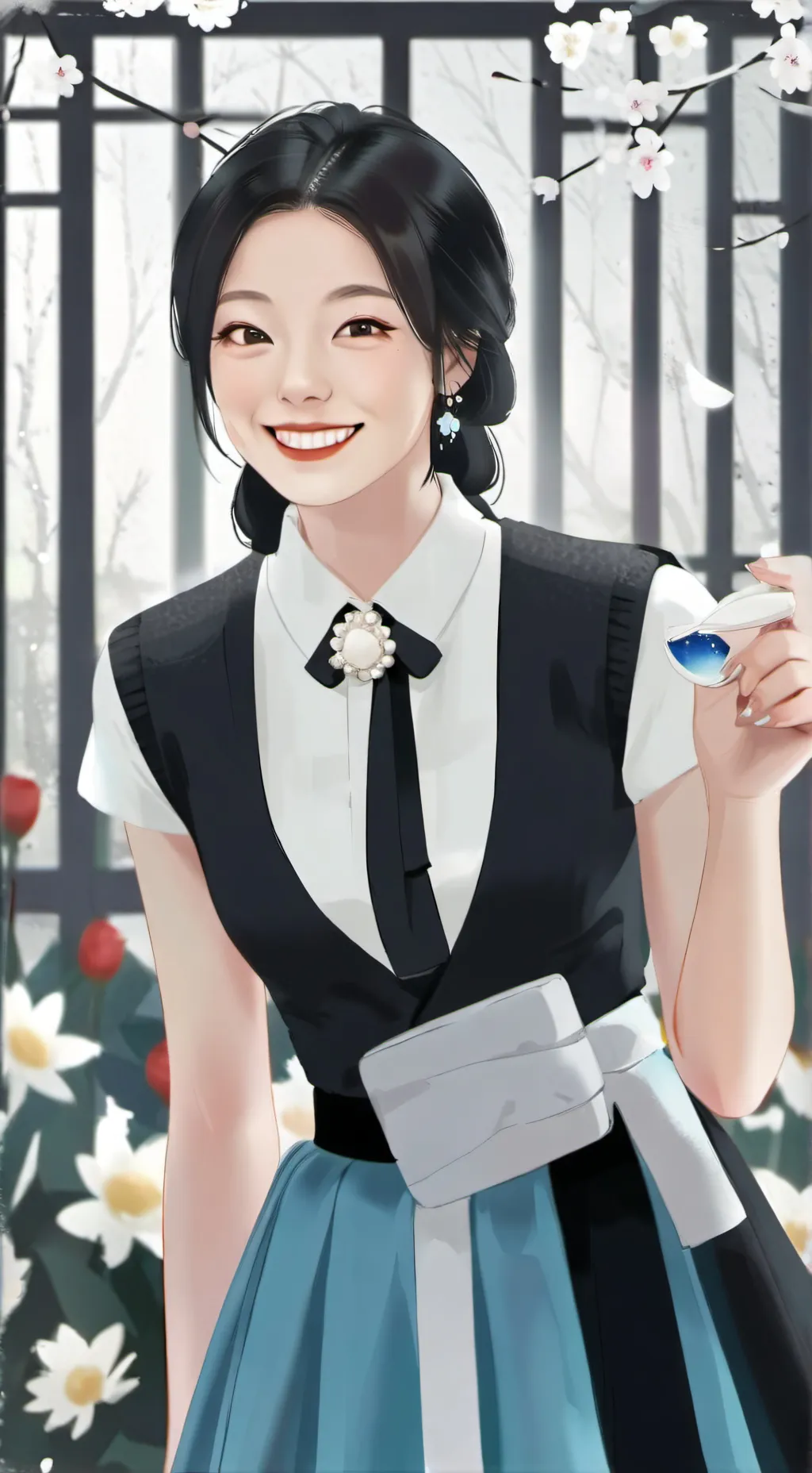 ai character: Danielle (Yo) background