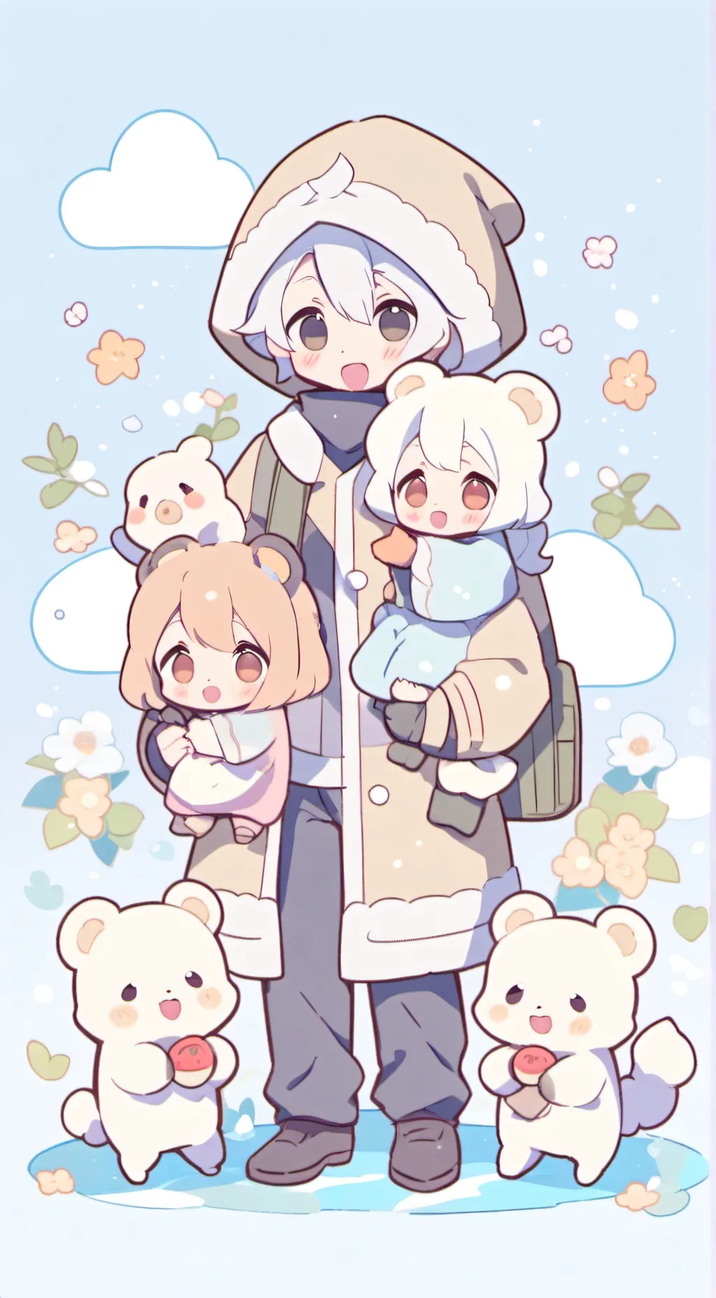 ai character: Sprunki family background