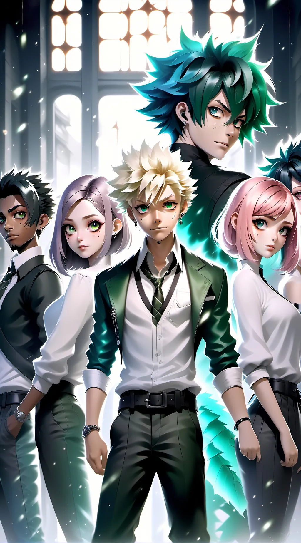 ai character: mha x mllb background