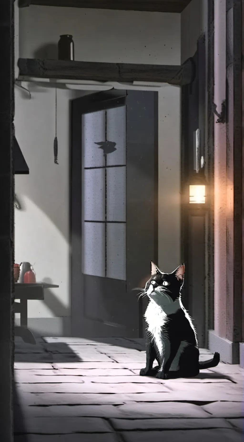 ai character: your kitty cat background