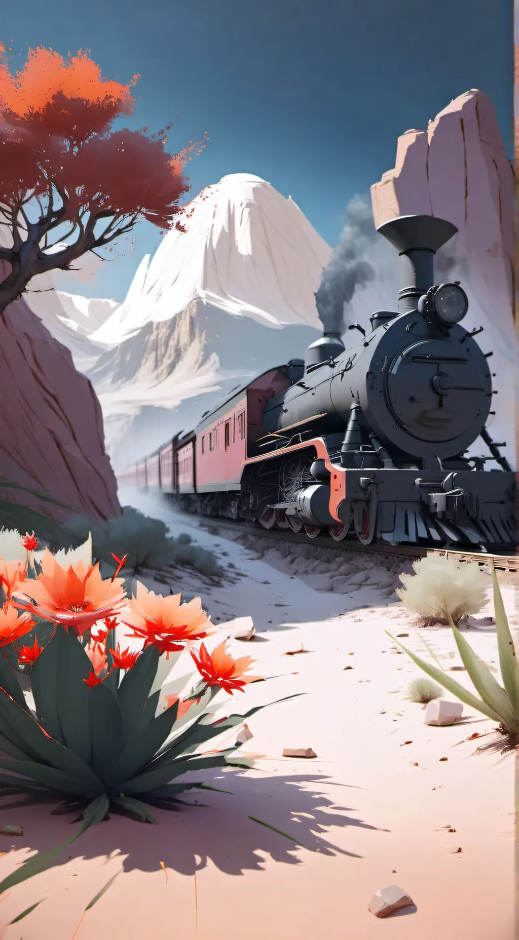 ai character: Rieles muertos-Kny background