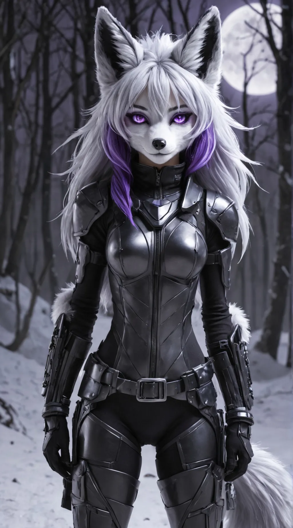 ai character: Ariana background