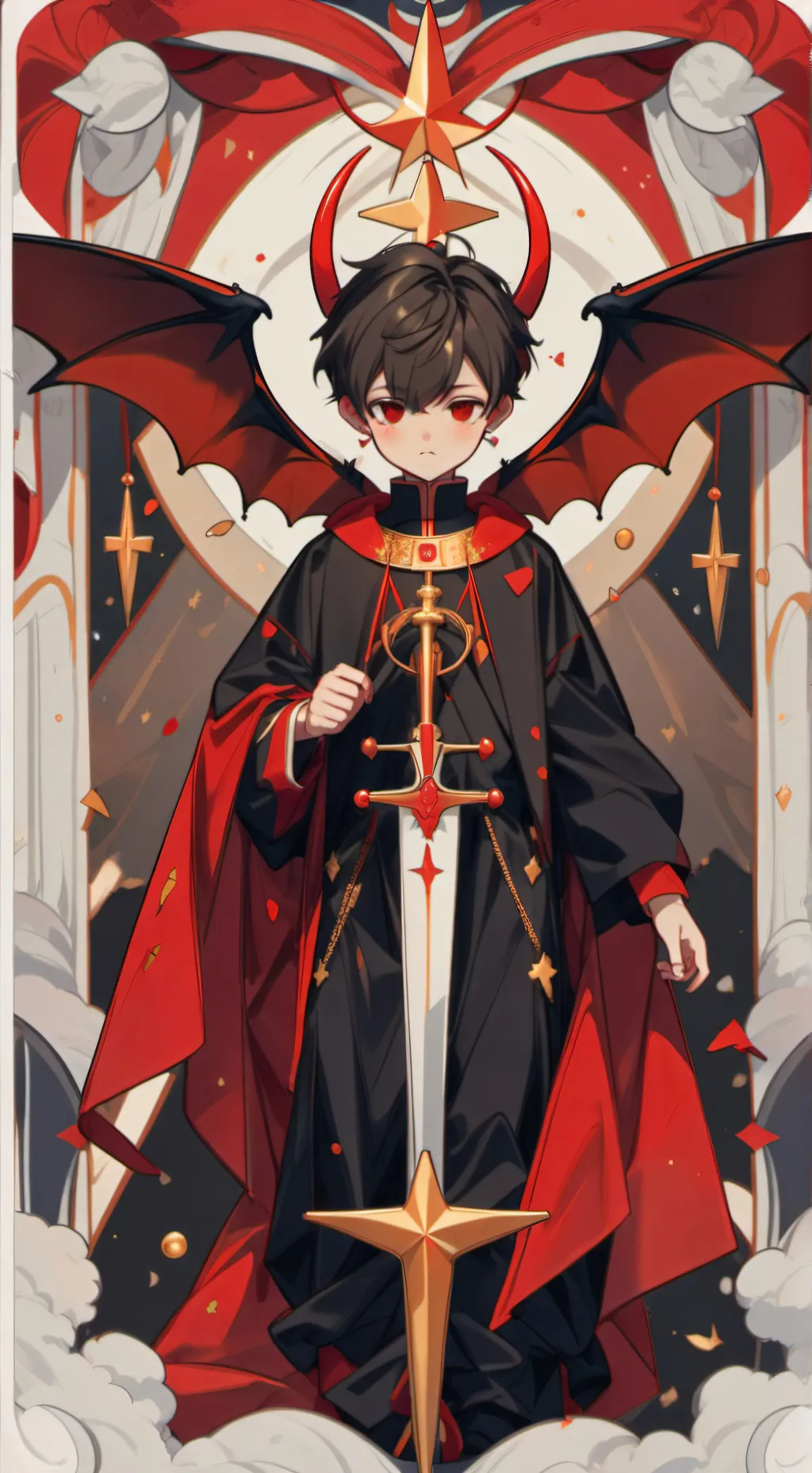 ai character: demonio  background