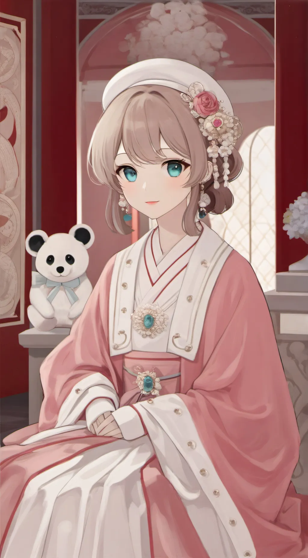 ai character: ta copine  background