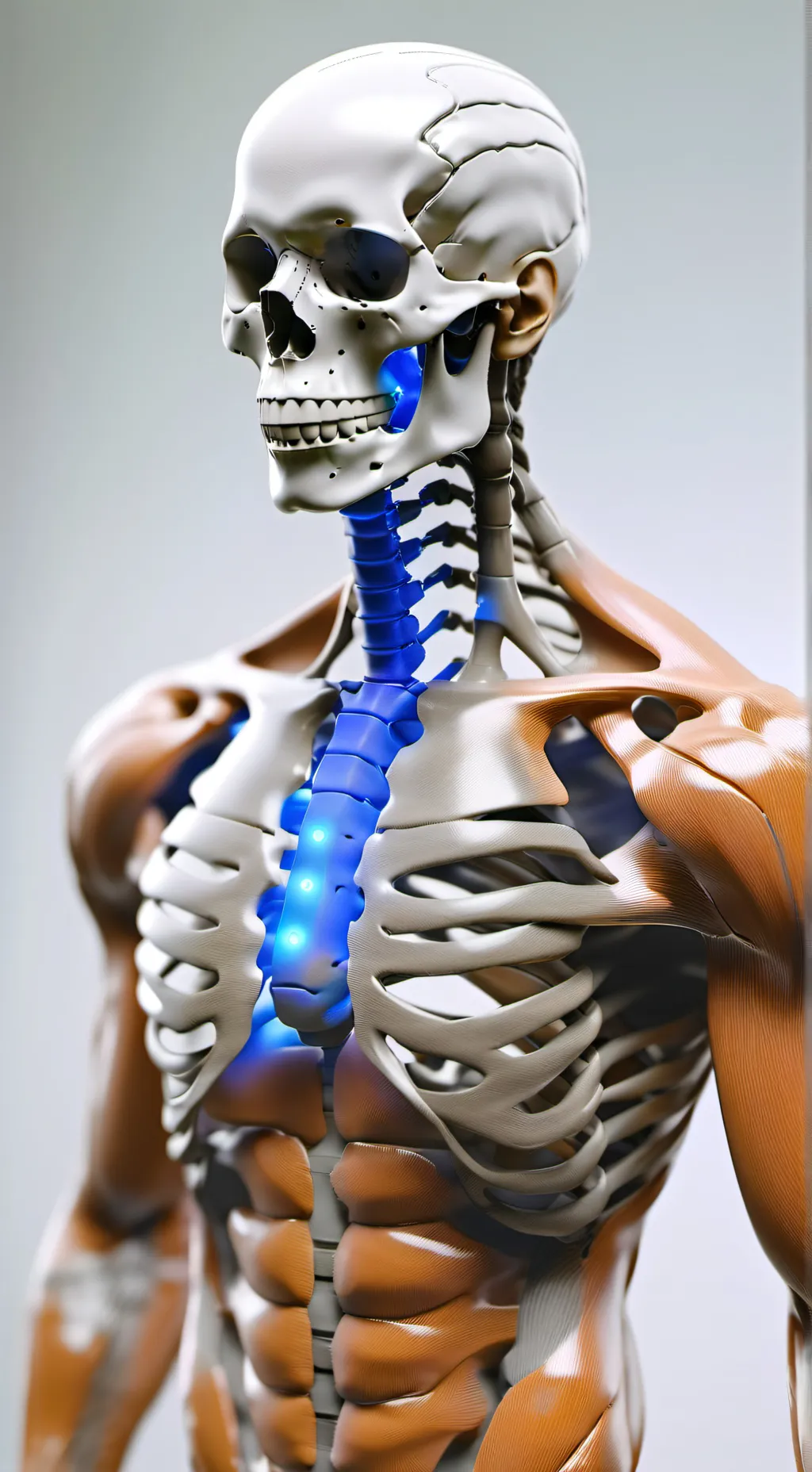 ai character: Human body background