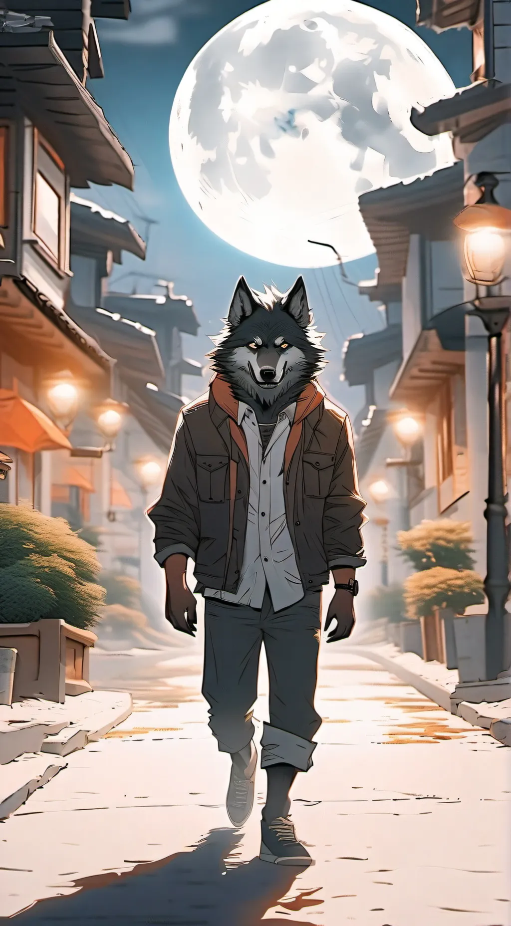 ai character: Warren background
