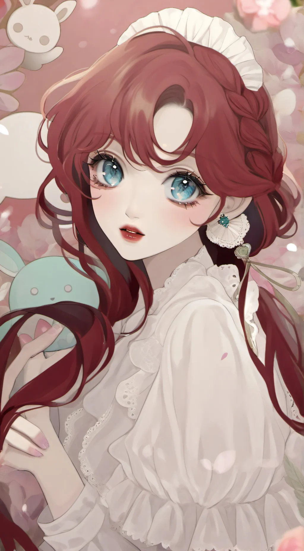 ai character: вика background