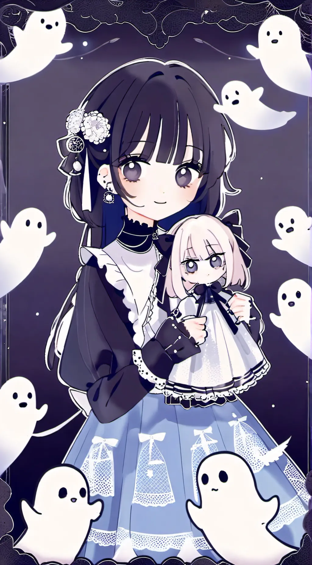 ai character: The turning again  background