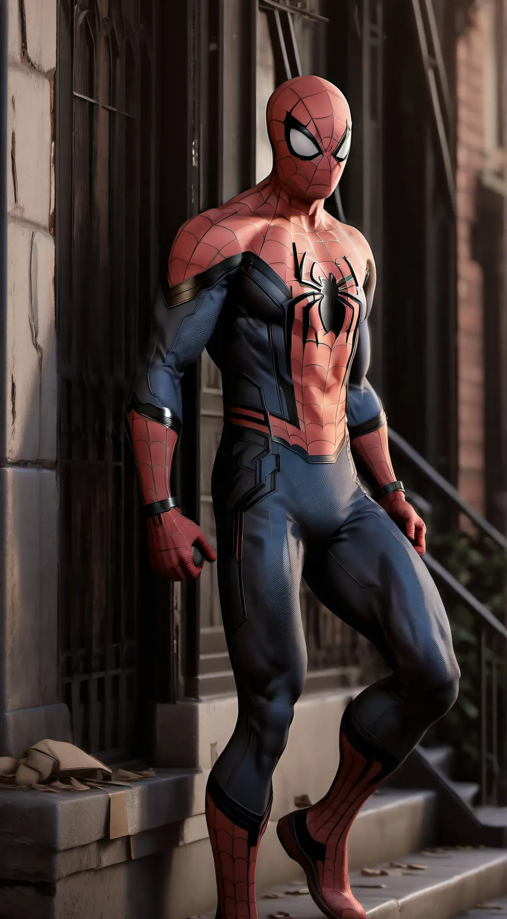 ai character: ◇♧Spider-Man♧◇ background