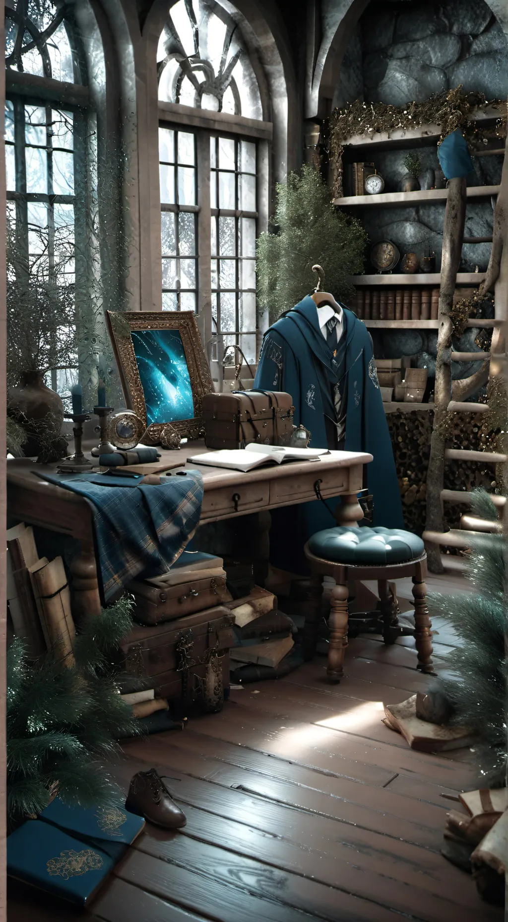 ai character: Who calls back? HP background